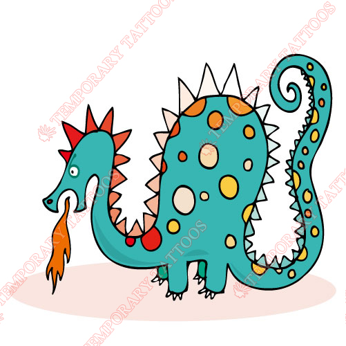 Dinosaur Customize Temporary Tattoos Stickers NO.8864